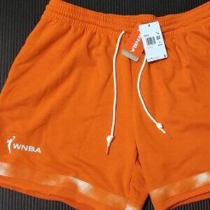 Women's WNBA Nike Orange Jumpwoman Cloud Print Performance Shorts